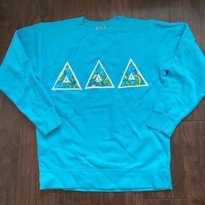 Tri Delta Comfort Colors Sweatshirt